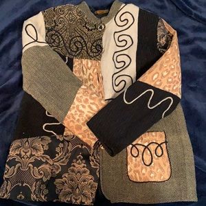 Allure Boutique Parchwork Jacket